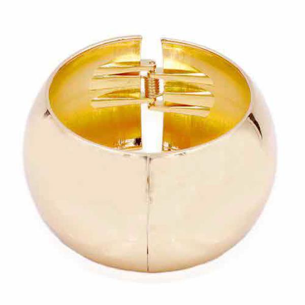 SOLID WIDE CUFF BRACELET