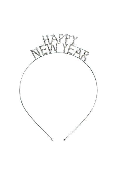 HAPPY NEW YEARS RHINESTONE LETTER HEADBAND