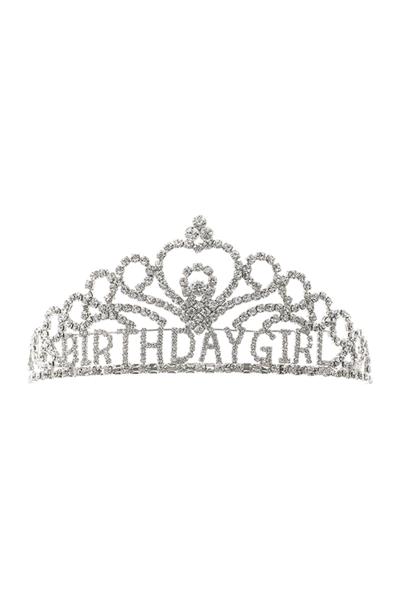 BIRTHDAY GIRL RHINESTONE PRINCESS BRIDAL WEDDING CROWN TIARA