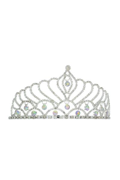 RHINESTONE PRINCESS CROWN TIARA