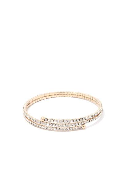 Rhinestone Bangle Bracelet