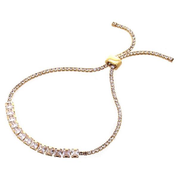 RHINESTONE ADJUST BRACELET