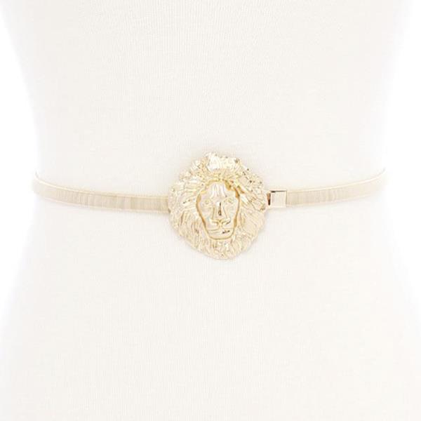 FASHION LION METAL BELT