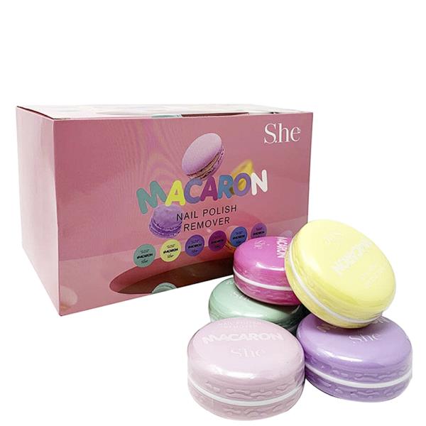 MACARON NAIL POLISH REMOVER 24 PCS