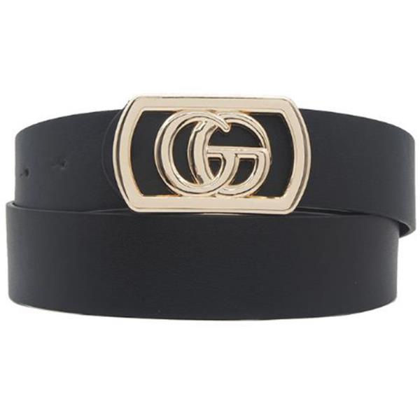 METAL BUCKLE IN RECTANGLE BELT