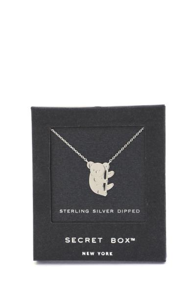 SECRET BOX Koala Charm Necklace