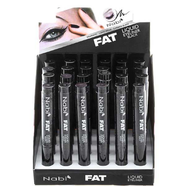 NABI Fat Black Liquid Eyeliner 24 Pcs