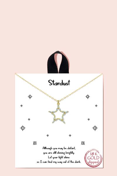 BLB Stardust Pendant Necklace
