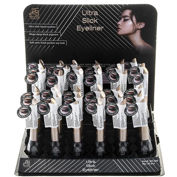MALIBU GLITZ ULTRA SLICK EYELINER 36 PCS