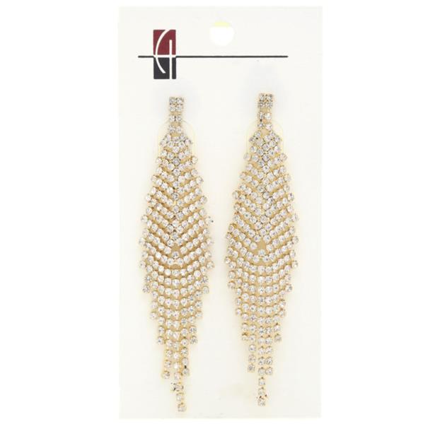 Rhinestone Dangle Earring