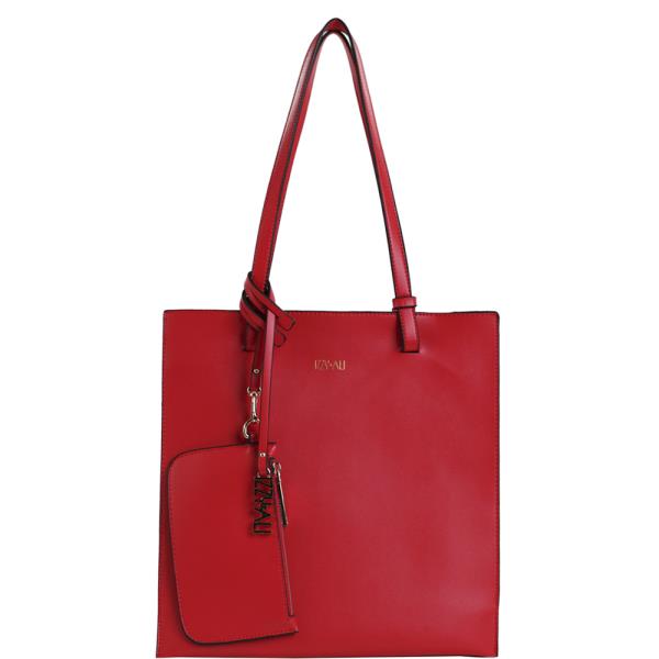 2in1 Plain Tote W Pouch Set