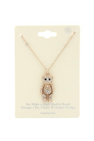 Bear Pendant Necklace