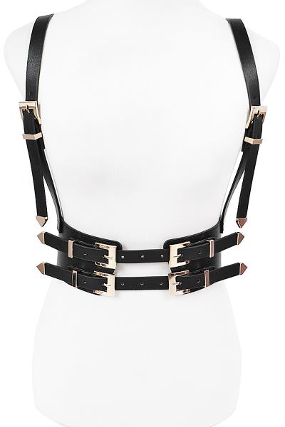 MULTI BUCKLE HARNESS BELT