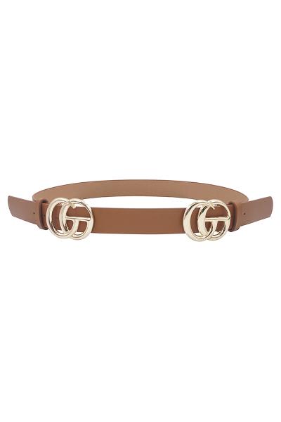 STYLISH DOUBLE SIDED LETTERING BELT