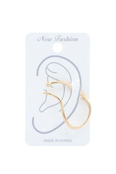 FASHION METAL RING SINGLE EAR CUFF