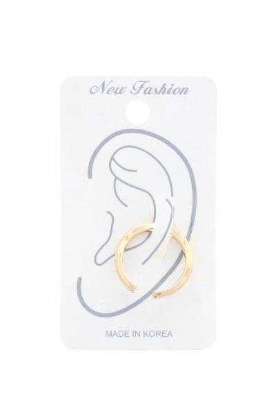 FASHION METAL RING SINGLE EAR CUFF
