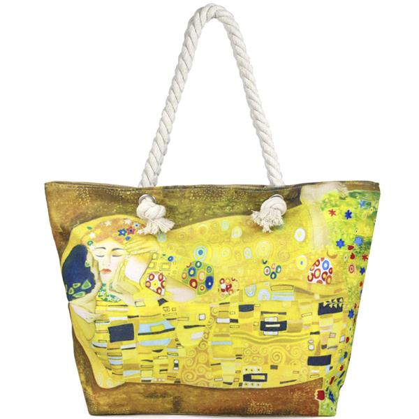 PRINT BEACH TOTE BAG