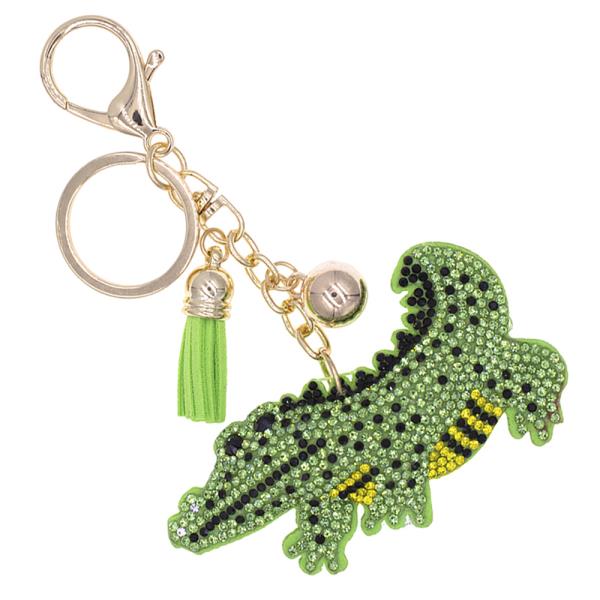 CUTE FUNNY ALLIGATOR KEYCHAIN