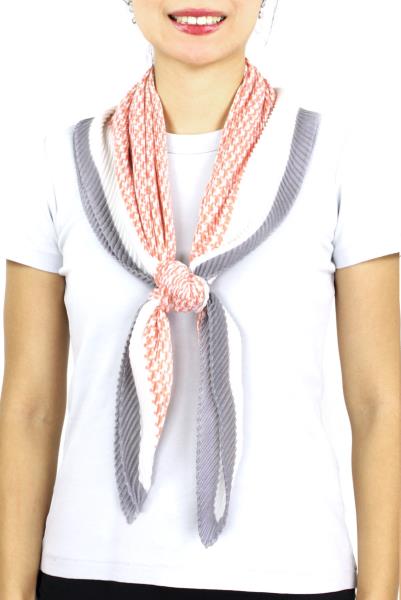 Fuzzy Like Wrinkle Design Scarf