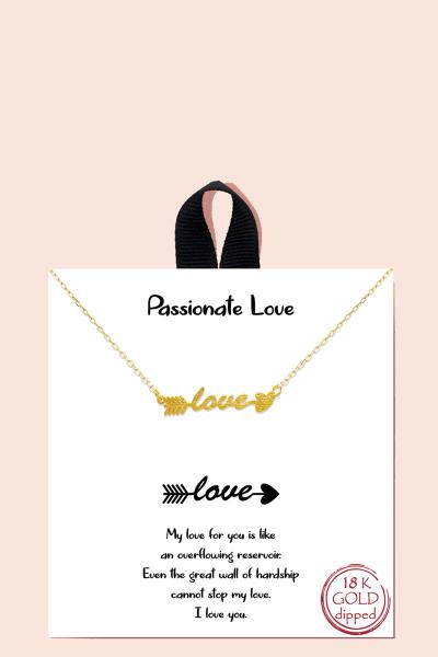 BLB Passionate Love Pendant Necklace