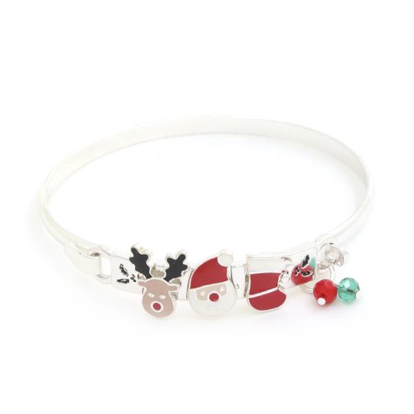 CHRISTMAS CHARM METAL BRACELET