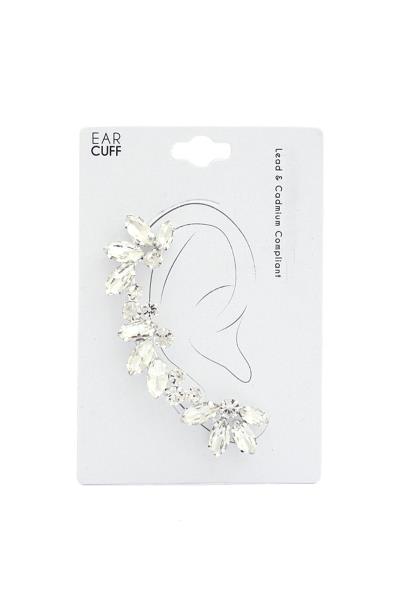 MARQUISE SHAPE RHINESTONE EAR CUFF