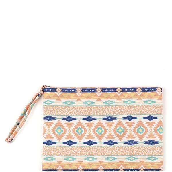 Leopard Tribal Pouch Bag