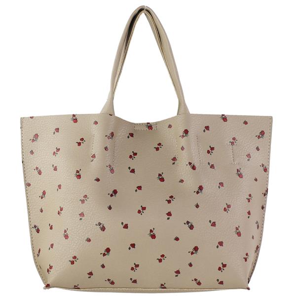Printed Tote Bag W Strap