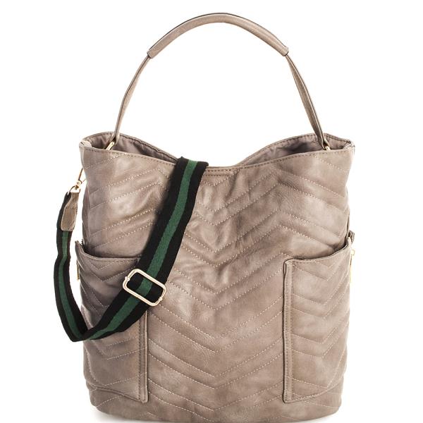 2IN1 CHIC HOBO SATCHEL BAG W POUCH SET