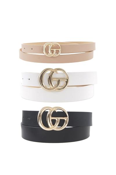 MULTI SIZE METAL BUCKLE TIRO BELT
