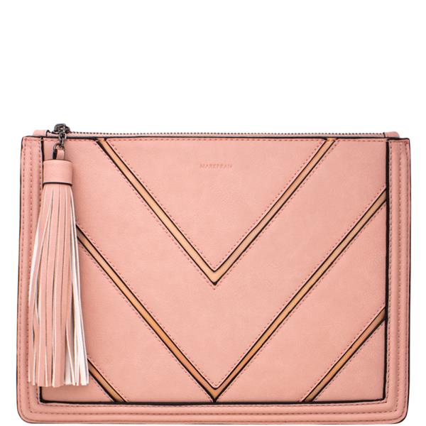 Stylish Tassel Zipper Clutch Bag
