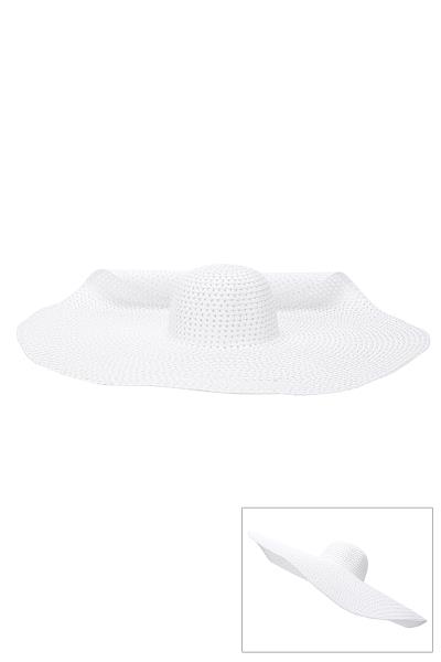 FASHION WIDE STRAW SUN HAT