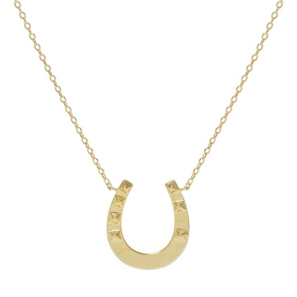 SHOE HORSE CHARM NECKLACE