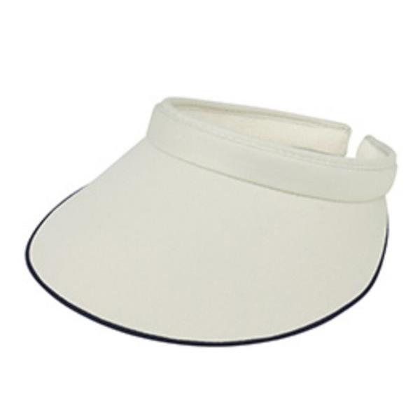 COTTON TWILL CLIP ON VISOR