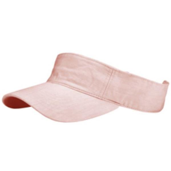 COTTON TWILL WASHED SOFT VISOR