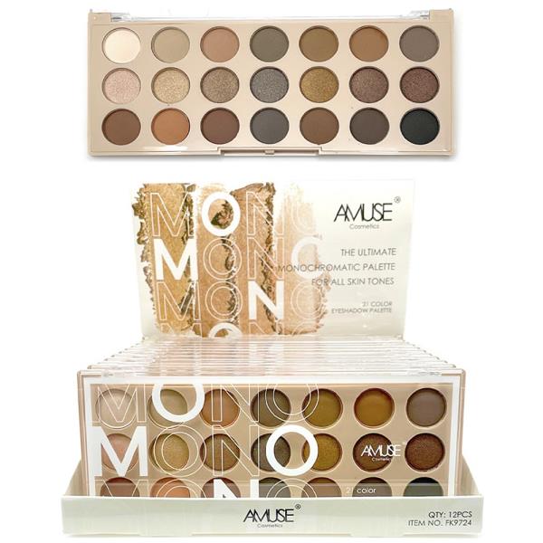AMUSE THE ULTIMATE MONOCHROMATIC PALETTE (12 UNITS)
