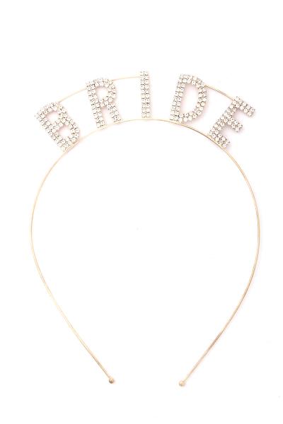 BRIDE RHINESTONE HEADBAND