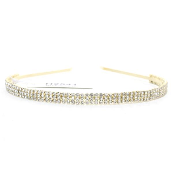 RHINESTONE METAL HAIR HEADBAND