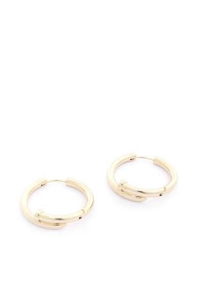METAL HOOP EARRING