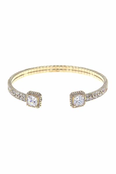 RHINESTONE FLEXIBLE BRACELET
