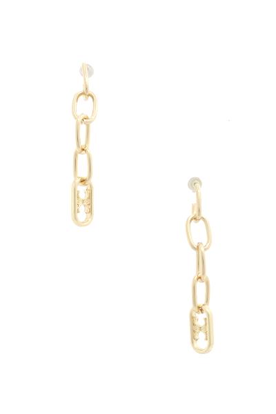 OVAL LINK DROP EARRING