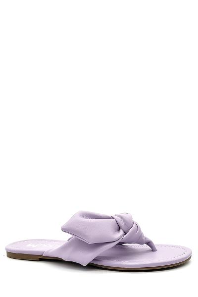 FASHION TWIST STRAP THONG SLIPPER SANDALS