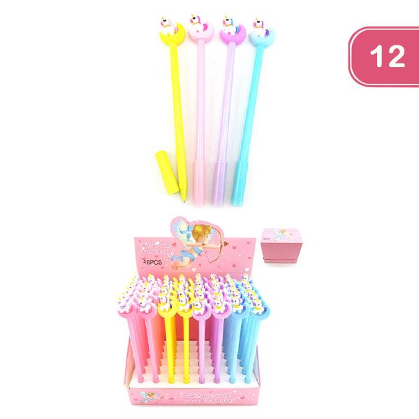 Cute Colored Unicorn Pen Set 48 Pcs