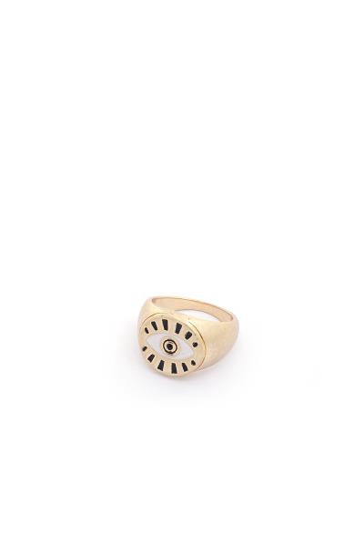Evil Eye Metal Ring
