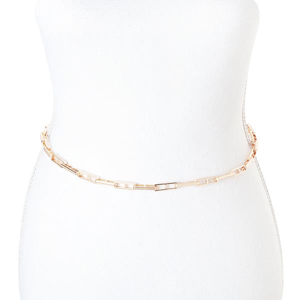 FASHION METAL CHAIN LINK BELT