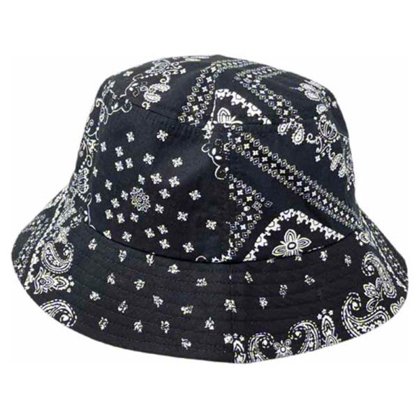 FASHION PAISLEY PRINT BUCKET HAT