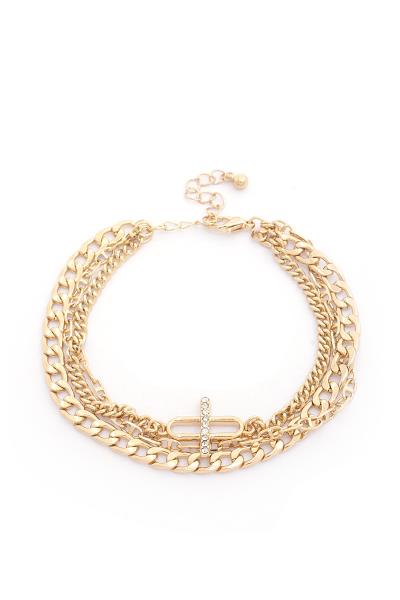SODAJO Curb Link Metal Bracelet