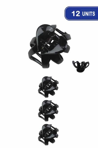 Round Hair Claw Clip (12 Units)
