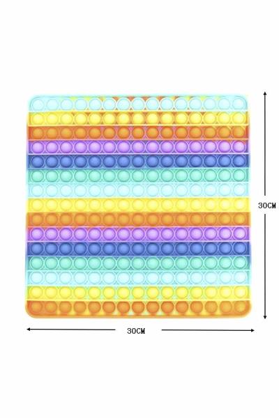 FASHION BIG SIZE SQUARE BURBLE STRESS RELIEVER TOY