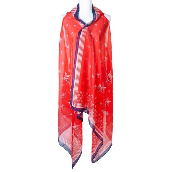 Smooth Long Star Print Kimono